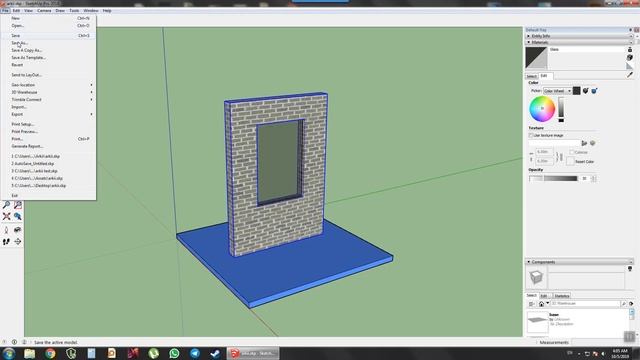 Export FBX from Sketchup with Textures смотреть онлайн