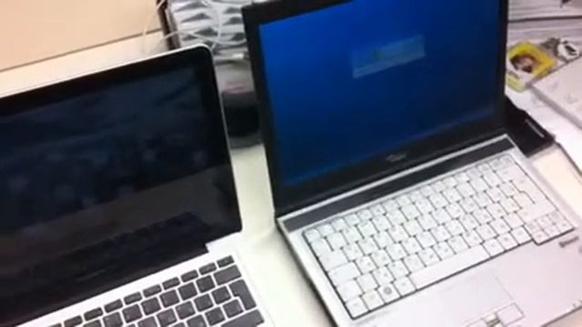 MacBook Pro Vs FJ Lifebook : IOS Vs XP