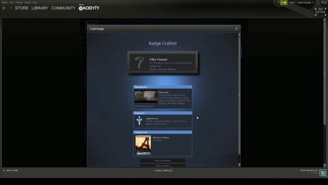 Steam Trading Cards - Chivalry: Medieval Warfare Level 1 Badge Crafting (Summer Sale) смотреть онлайн