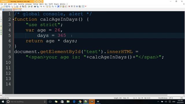 Function Return Learn JavaScript easy in Arabic #20 смотреть онлайн