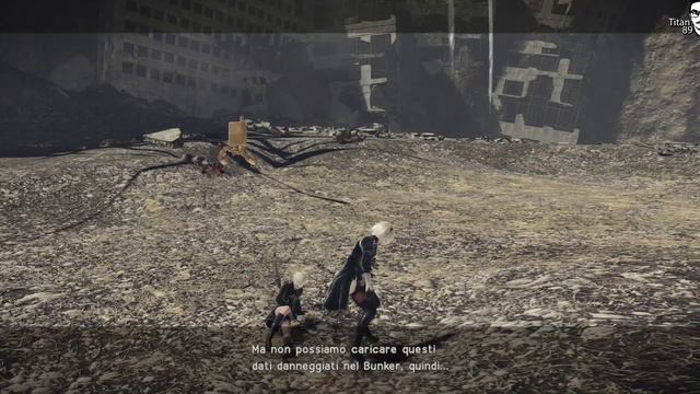 PS4 PRO - Nier: Automata - Walkthrough 100% - Part 20 - Boss Fight EVE. Primo Finale A e Finale G смотреть онлайн