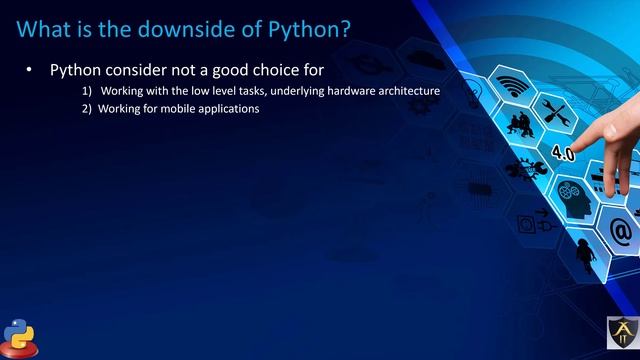 7- What are the fields that Python is not good for ما هي المجالات التي لغة لبايثون غير جيدة فيها смотреть онлайн