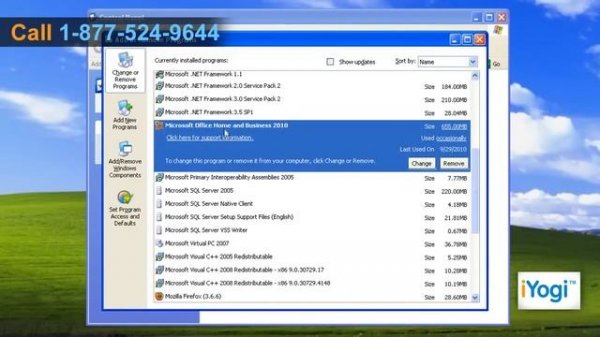 How to Uninstall Microsoft® Office 2010