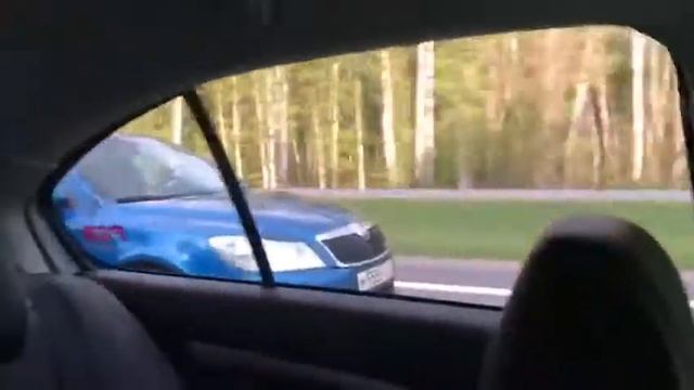 Octavia A5 FL st3 IHI+Aisin 09G vs Octavia A5 RS st2 2й заезд смотреть онлайн