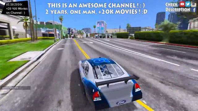 Ford Fusion Stock Car 2011 - GTA WORLD YT +20 400 MOVIES _REVIEW смотреть онлайн