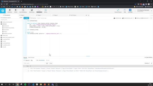 Querying JSON data in Snowflake with Chris Marland смотреть онлайн