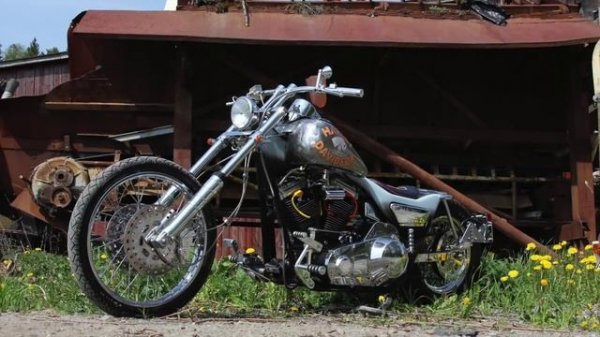 Harley Davidson and the Marlboro man bike