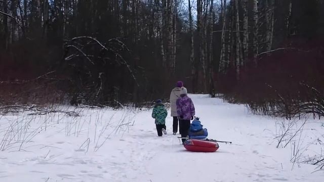 "Колесо" Вани на снегу смотреть онлайн