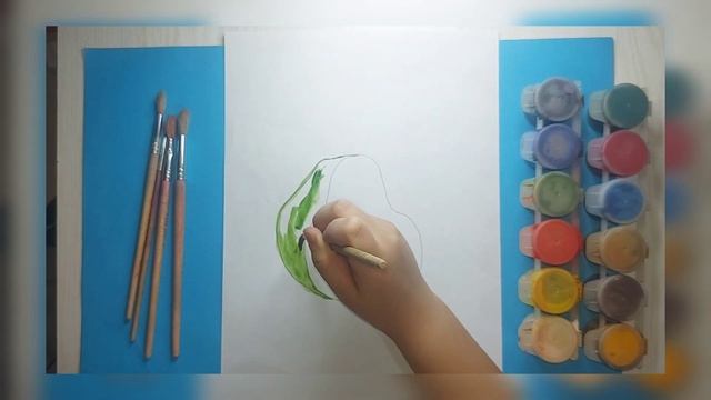 Как нарисовать Авокадо. Авокадоның суретін салу. Нow to draw an avocado. #авокадо #avokado #салу смотреть онлайн