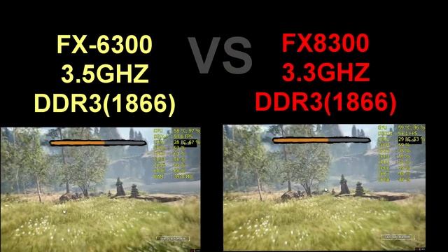 FX-6300 VS FX-8300 Far Cry Primal смотреть онлайн