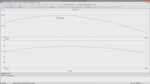 Micro-Cap | Анализ переходных процессов | Transient смотреть онлайн