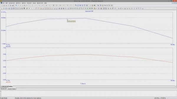 Micro-Cap | Анализ переходных процессов | Transient
