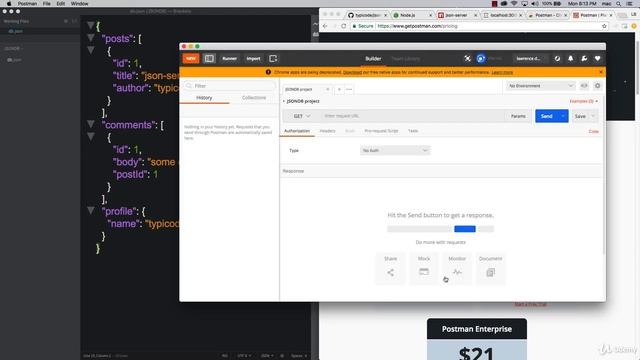 JSON+AJAX+API 0603 Postman Tool for AJAX смотреть онлайн
