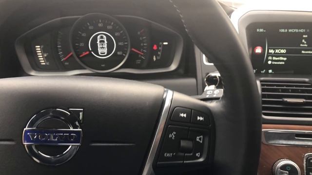 VOLVO XC60 XC70 XC90 - HOW TO START AND STOP CAR ENGINE