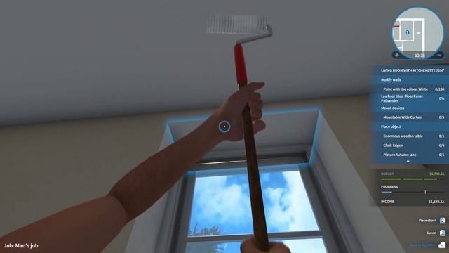 Secrets behind walls... House Flipper HGTV DLC #1 смотреть онлайн
