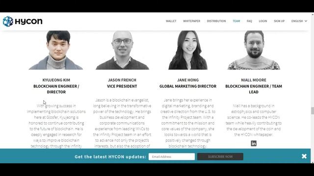 HYCON - обзор команды проекта смотреть онлайн