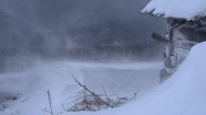 Ultimate Freezing Snowstorm Sounds for Sleeping┇Howling Wind & Loud Blowing Snow┇Windy Night
