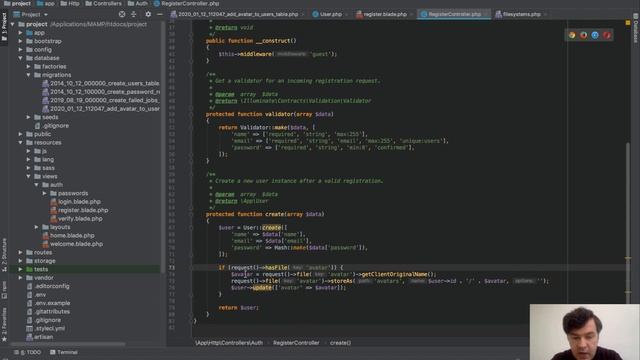 Laravel: How to Upload File During User Registration смотреть онлайн