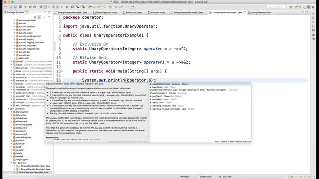 Unary and Binary Operator in Java8 video 23 смотреть онлайн