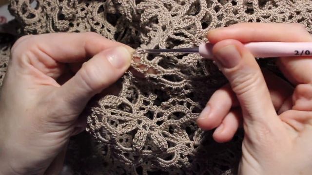 Мастер-класс Ленточное кружево . Часть 2 - сборка. Алена Зиновьева (vk.com/krujely) смотреть онлайн