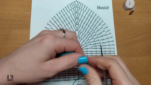 Чашка для лифа крючком для начинающих. Читаем схемы. смотреть онлайн