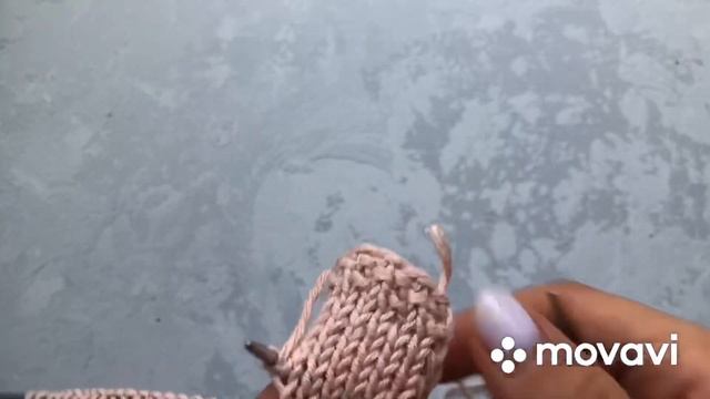 Трикотажный невидимый шов петля в петлю по лицевой глади. Очень просто ! смотреть онлайн