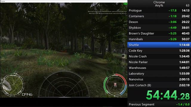 [WR] 1:45:43 Chrome Speedrun -- Any% смотреть онлайн