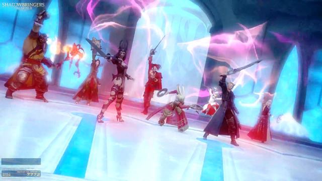 FFXIV: Shadowbringers benchmark - Viera ♡ смотреть онлайн