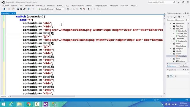 Curso MVC & JavaScript HTE - Demo 33 смотреть онлайн