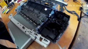 Разборка струйного принтера HP
