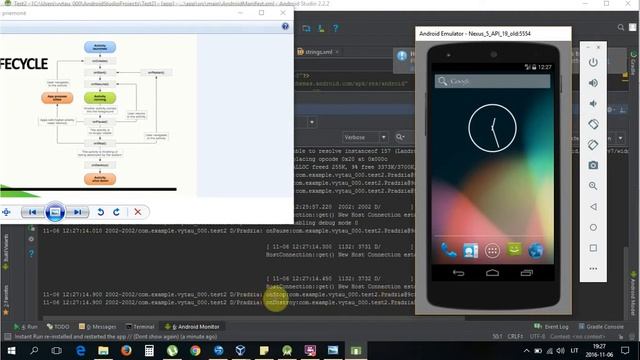 android manipulating activites Android Studio смотреть онлайн
