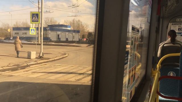 ЛИАЗ-5292.65 номер 1351, маршрут 159(31.03.2022)