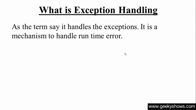 176. What is Exception Handling in Java Programming (Hindi) смотреть онлайн