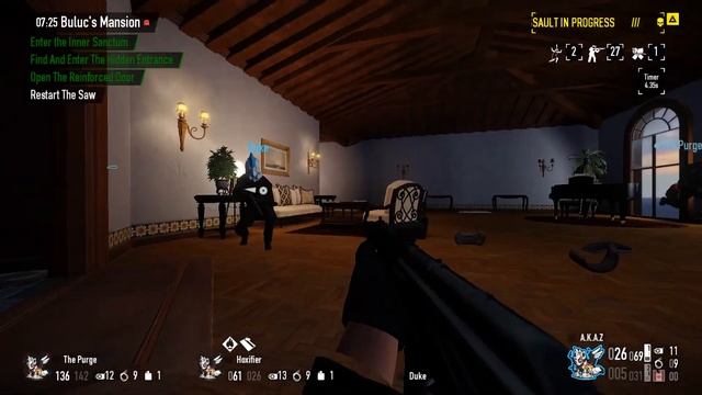 Payday 2 - Buluc's Mansion Heist DSOD Loud смотреть онлайн