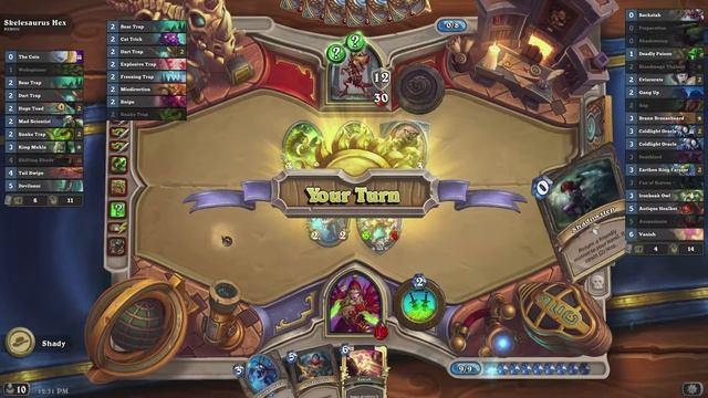 Skelesaurus Hex Heroic Deck & Guide - League of Explorers Hearthstone Tutorial смотреть онлайн