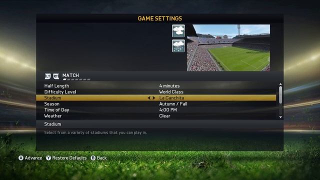 FIFA 15 - All Stadiums (PS4/Xbox One Gameplay) смотреть онлайн