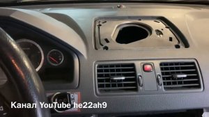 Volvo XC90 как снять штатную магнитолу +Android