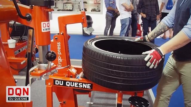 Ergo-press: DQN bead breaker table for tyre changing. смотреть онлайн