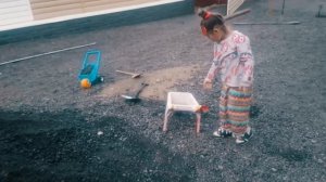 Укладка асфальтной крошкой. Личный опыт.