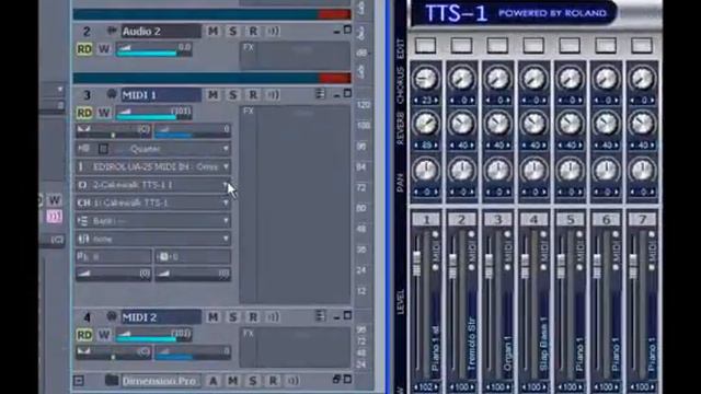 Cakewalk TTS 1 Instrument