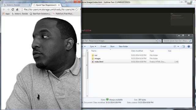 Quick Tips: How To Make Your Images Responsive Using CSS смотреть онлайн