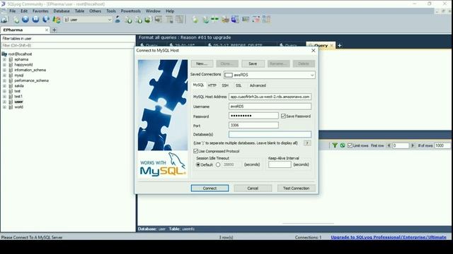 Connect to AWS RDS using Java Web Application смотреть онлайн