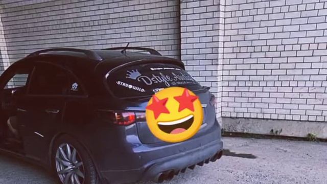 Прострелы pop corn Infiniti FX смотреть онлайн