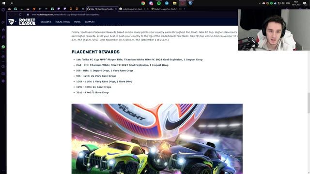 NIKE FAN CLASH: 40+ ХАЛЯВНЫХ ДЕКАЛЕЙ, НАГРАДЫ и Корпус WHIPLASH | Рокет Лига смотреть онлайн