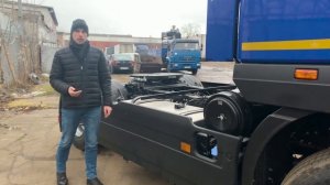 МАЗ-5440C9 С ДВИГАТЕЛЕМ RENAULT С НОВЫМ ИНТЕРЬЕРОМ. ПОЧТИ ИНОМАРКА?