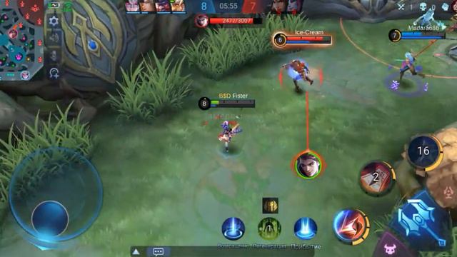 Первое видео с прямой игры,не через повторы))играю за АДК ханаби. смотреть онлайн