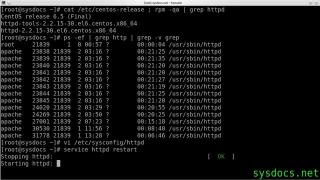 Switching Apache prefork to worker MPM in RHEL/CentOS смотреть онлайн