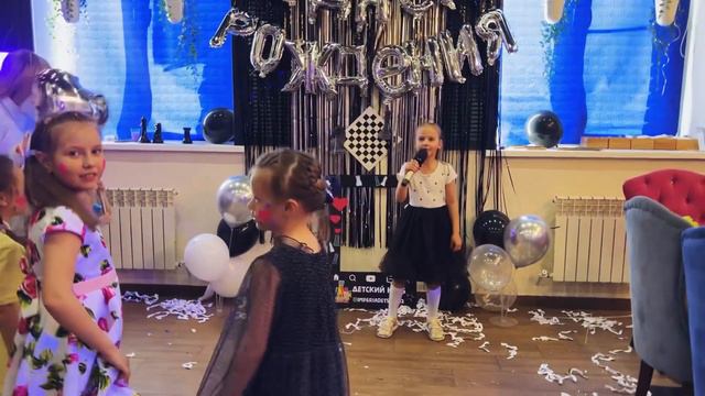 ДЕНЬ РОЖДЕНИЯ ЕВЫ. ШАХМАТНАЯ ВЕЧЕРИНКА. ЕВЕ 6 ЛЕТ.