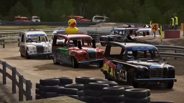 PS4 PRO レックフェスト[WRECKFEST : 北米版/日本語対応] DLC第8弾 ! 車3種紹介&レース!!(SPRINT CARレース&バンガーレース) смотреть онлайн