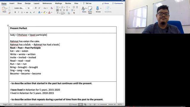 Lecture on the Present Perfect смотреть онлайн
